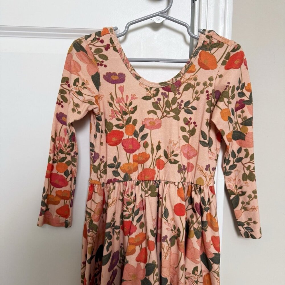 Alice + Ames Ballet Dress In Botany Print 7 Years Euc — image 3 of 8